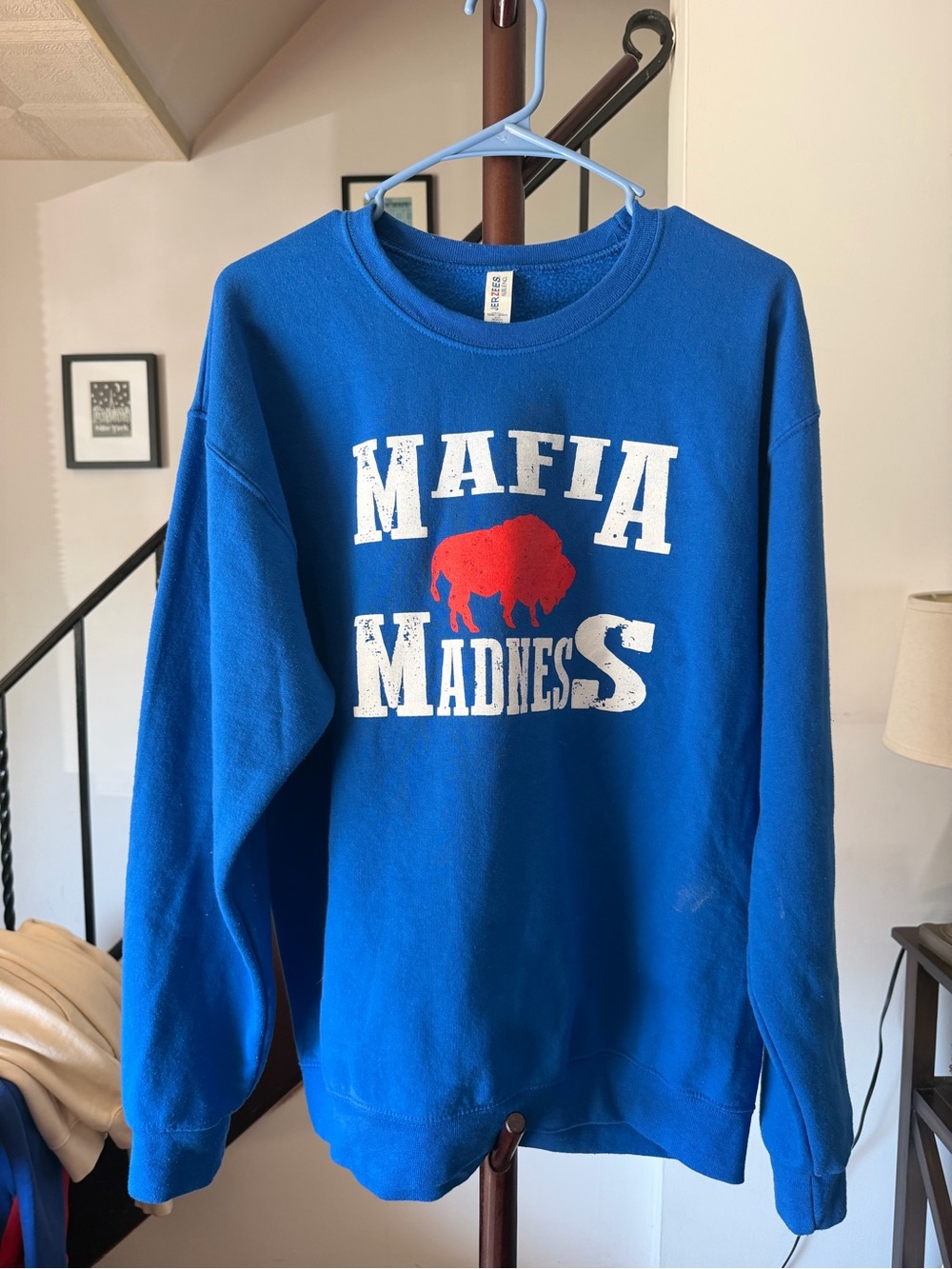 Buffalo Bills “Mafia Madness" Graphic Sweatshirt - Picture 3 of 5